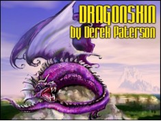 Dragonskin by Derek Paterson  - read full story.
Art by Judith Huey for Neverworlds.